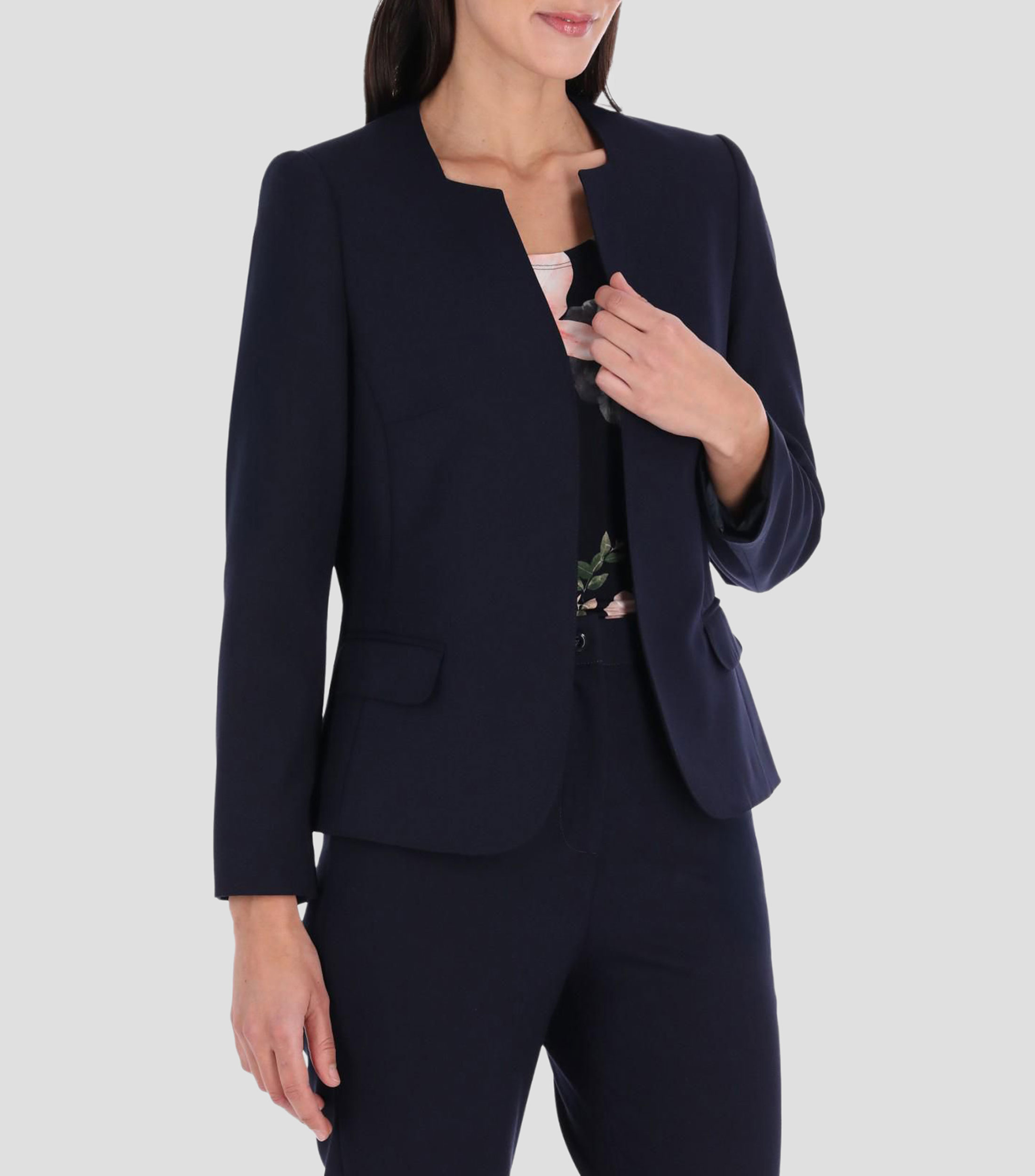 Saco liso Mujer